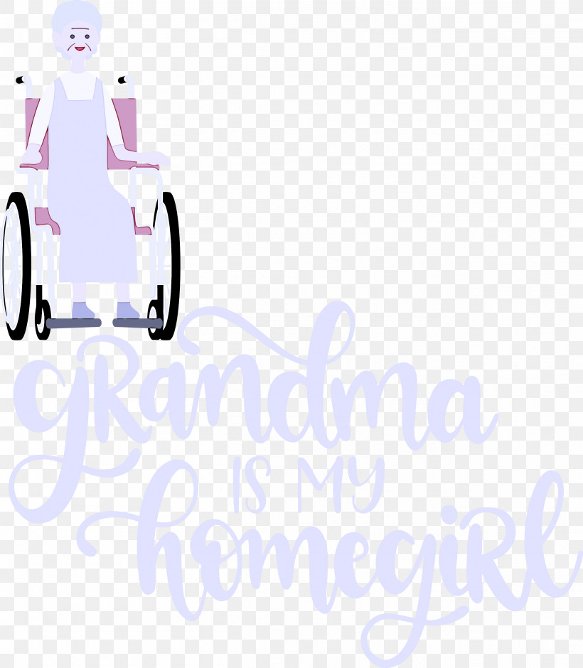 Grandma, PNG, 2616x3000px, Grandma, Behavior, Cartoon, Happiness, Lavender Download Free
