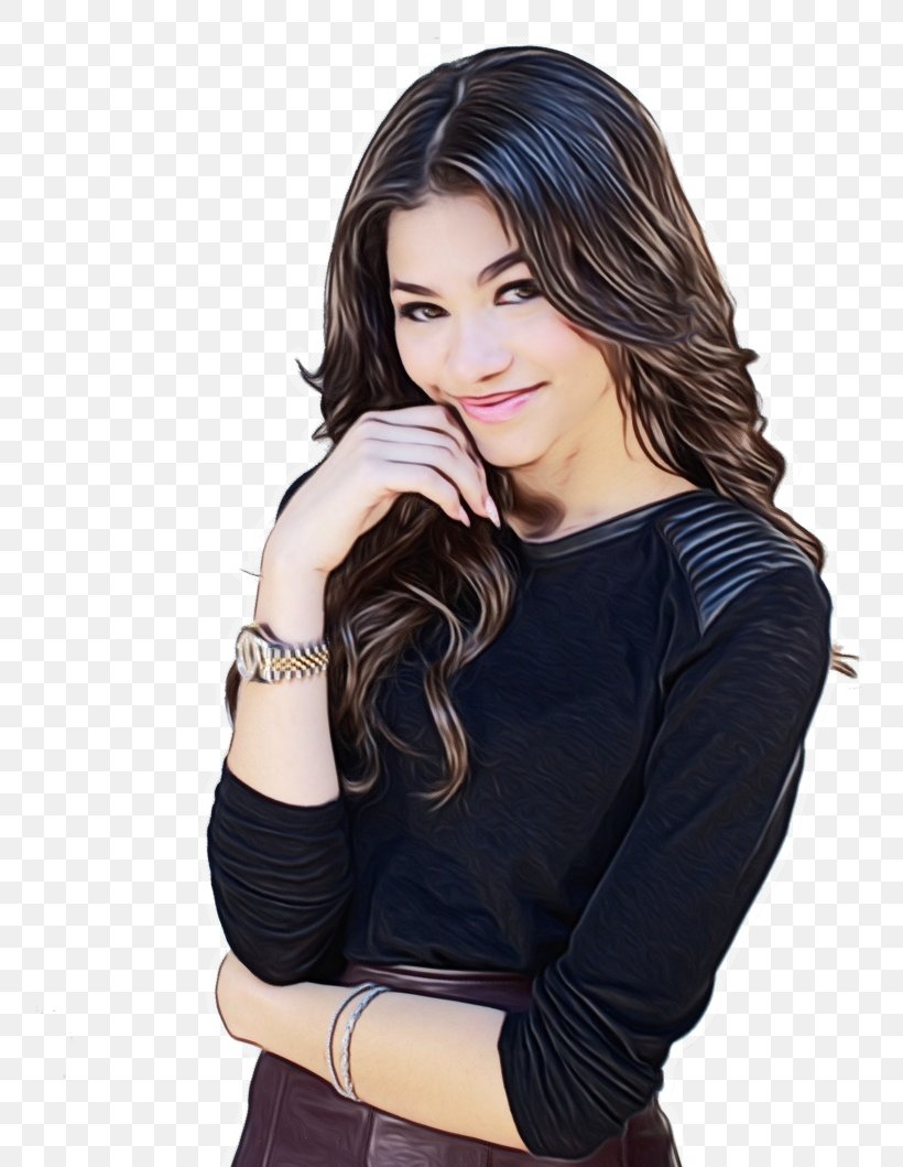 Hair Cartoon, PNG, 754x1059px, Zendaya, Actor, Arm, Beauty, Black Download Free