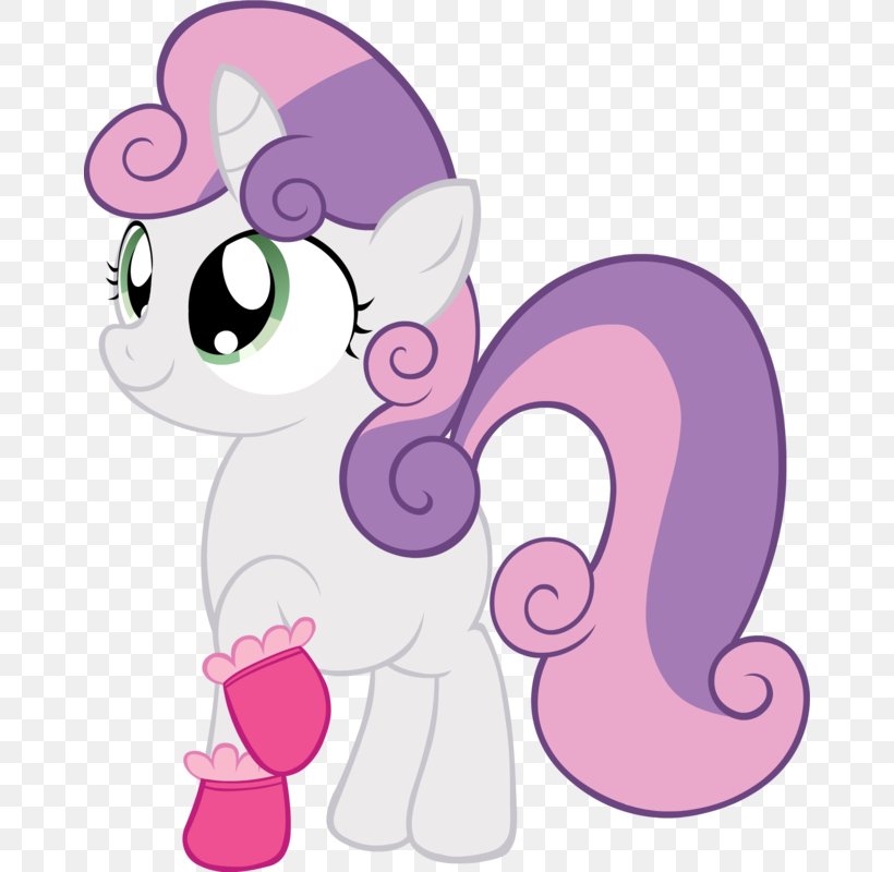 Horse Sweetie Belle Apple Bloom Pinkie Pie Scootaloo, PNG, 666x800px, Watercolor, Cartoon, Flower, Frame, Heart Download Free