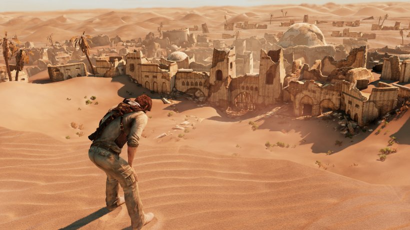 Uncharted: The Nathan Drake Collection Uncharted 3: Drake's Deception Uncharted: Drake's Fortune Uncharted 2: Among Thieves The Last Of Us, PNG, 1280x720px, Uncharted 3 Drake S Deception, Aeolian Landform, Desert, Erg, Game Download Free