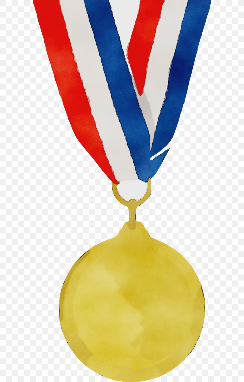 Gold Medal, PNG, 640x1280px, Watercolor, Award, Badge, Champion, Competition Download Free