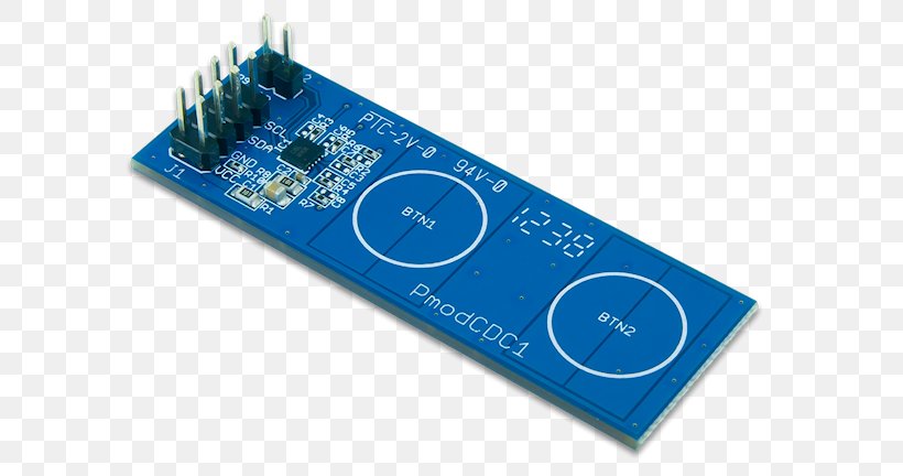 Microcontroller Pmod Interface Electronics Electronic Component Sensor, PNG, 600x432px, Microcontroller, Capacitance, Capacitive Sensing, Circuit Component, Electronic Component Download Free