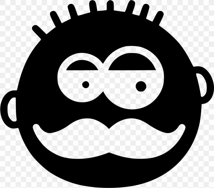 Emoticon Clip Art, PNG, 981x866px, Emoticon, Black And White, Eyewear, Face, Facial Expression Download Free