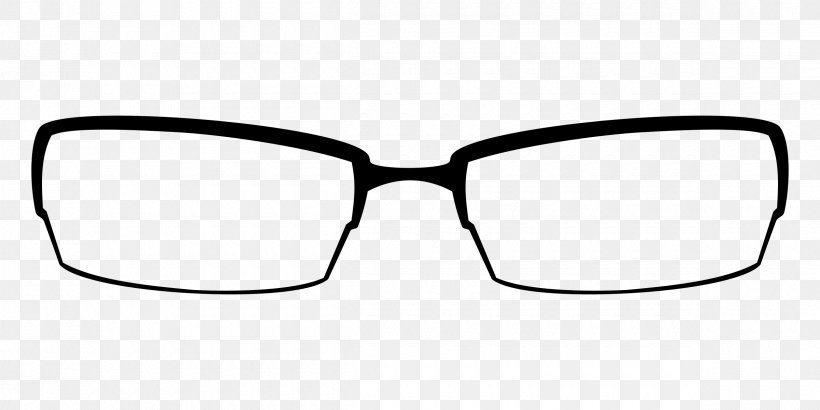 Sunglasses Eyeglass Prescription Eyewear Lens, PNG, 2400x1200px, Glasses, Black, Black And White, Brand, Clothing Accessories Download Free