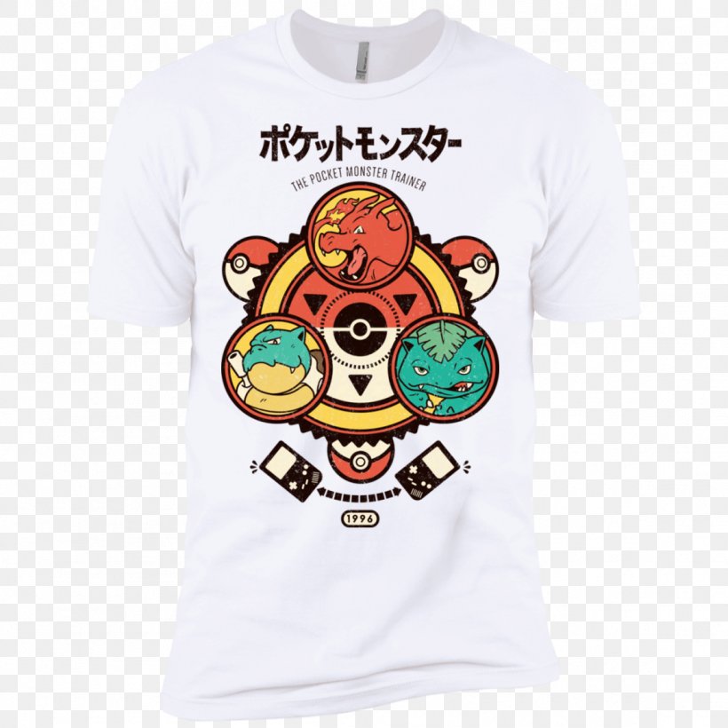 T-shirt Pokémon Red And Blue Clothing, PNG, 1155x1155px, Tshirt, Active Shirt, Brand, Charizard, Clothing Download Free