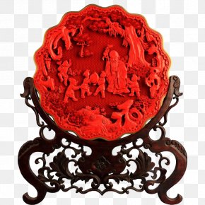Artwork - Zhonghua Carved Lacquer Lacquerware PNG