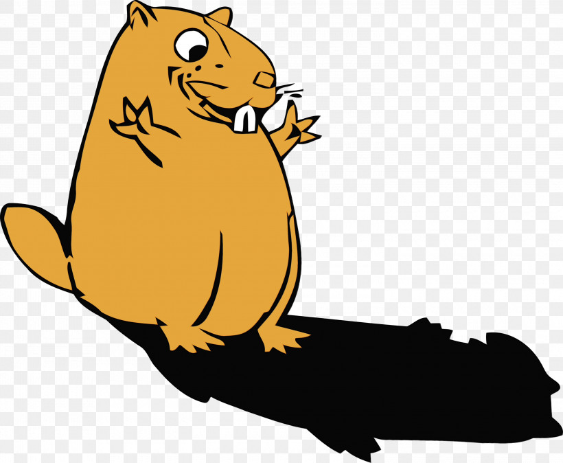 Beaver Gerbil Rat Groundhog Muroidea, PNG, 3000x2466px, Groundhog Day, Beaver, Gerbil, Groundhog, Happy Groundhog Day Download Free