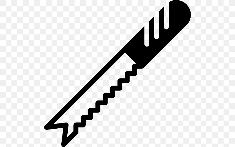 Bread Knife Clip Art, PNG, 512x512px, Knife, Black And White, Bread, Bread Knife, Cold Weapon Download Free