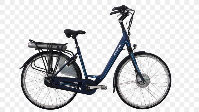 Electric Bicycle Batavus Bicycle Shop Sparta B.V., PNG, 5280x2965px, Electric Bicycle, Automotive Exterior, Batavus, Bicycle, Bicycle Accessory Download Free