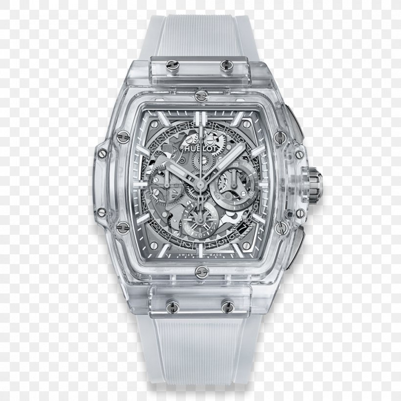 Hublot Watch Sapphire Clock Luxury Goods, PNG, 1000x1000px, Hublot, Bling Bling, Blue, Brand, Chronograph Download Free