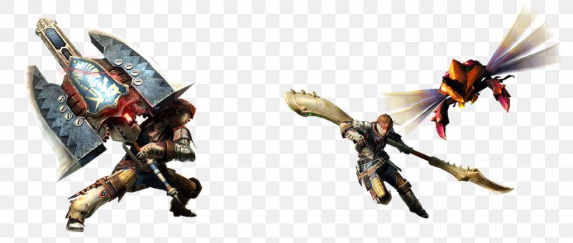 Monster Hunter 4 Monster Hunter: World Monster Hunter Tri Monster Hunter Generations, PNG, 940x400px, Monster Hunter 4, Action Figure, Animal Figure, Capcom, Cold Weapon Download Free