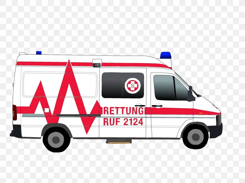 Ambulance Emergency Rettungswagen Graphics Volkswagen LT, PNG, 2560x1920px, Ambulance, Automotive Exterior, Brand, Car, Commercial Vehicle Download Free
