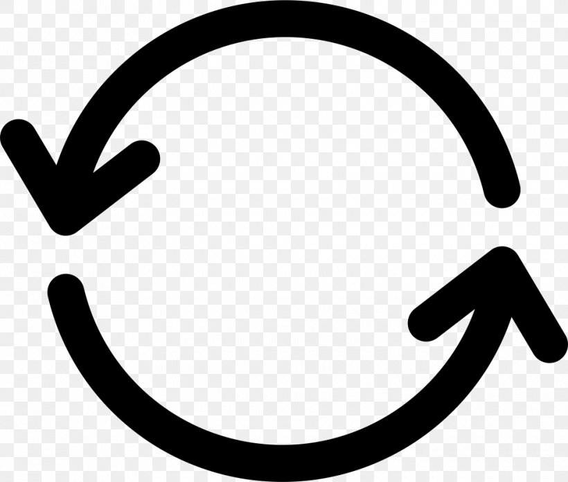 Arrow Circle Rotation Clockwise, PNG, 980x832px, Rotation, Area, Black And White, Brand, Clockwise Download Free