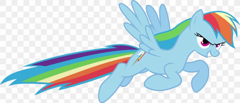 Rainbow Dash Twilight Sparkle Flight, PNG, 6961x3000px, Rainbow Dash, Animated Cartoon, Art, Beak, Cartoon Download Free