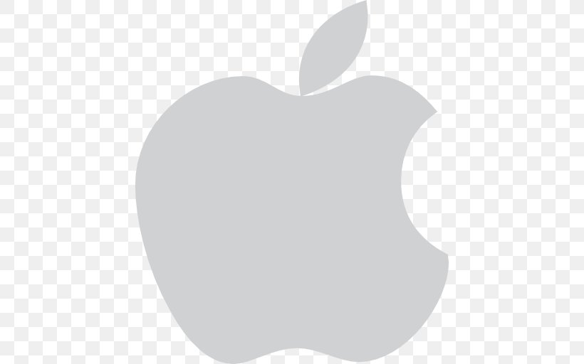 Apple Logo, PNG, 512x512px, Apple, Black And White, Heart, Iphone, Logo ...