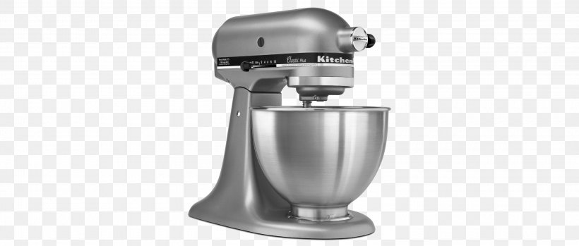 KitchenAid Mixer Bowl Kneading, PNG, 3000x1280px, Kitchenaid, Blender, Bowl, Food, Home Appliance Download Free