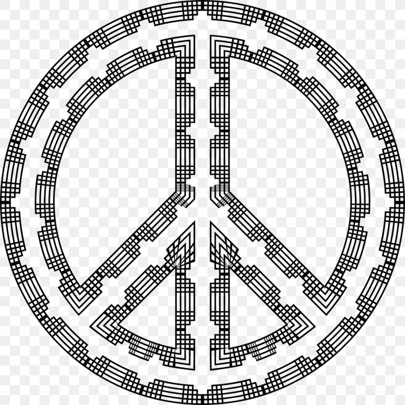 Peace Symbols Clip Art, PNG, 1280x1280px, Peace Symbols, Area, Black And White, Celtic Knot, Hippie Download Free