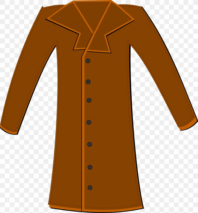 Clip Art Trench Coat Openclipart Clothing, PNG, 1187x1280px, Coat, Clothing, Jacket, Lab Coats, Outerwear Download Free