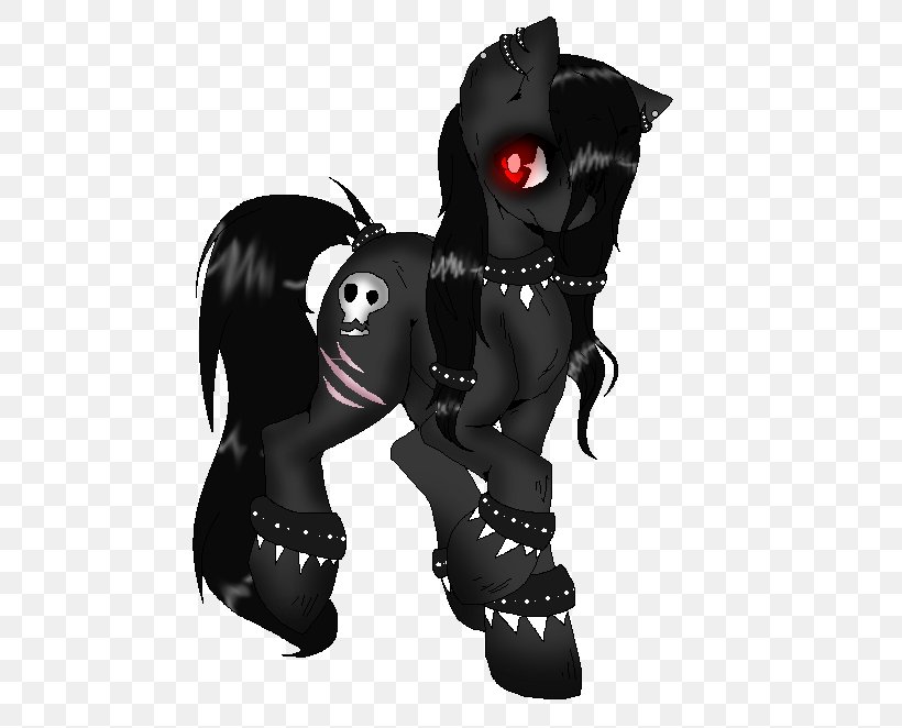 My Little Pony Horse Drawing DeviantArt, PNG, 522x662px, Pony, Black, Black Rose, Carnivoran, Cutie Mark Crusaders Download Free