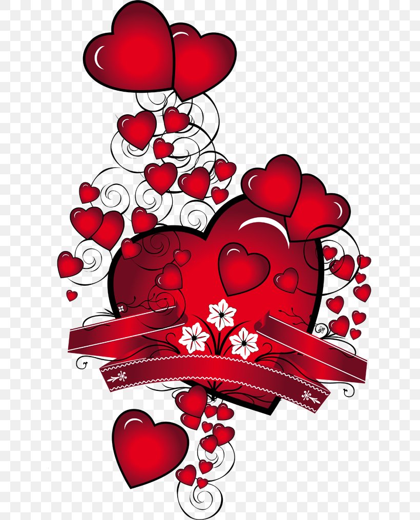 Heart Flower Desktop Wallpaper Clip Art, PNG, 631x1015px, Watercolor, Cartoon, Flower, Frame, Heart Download Free