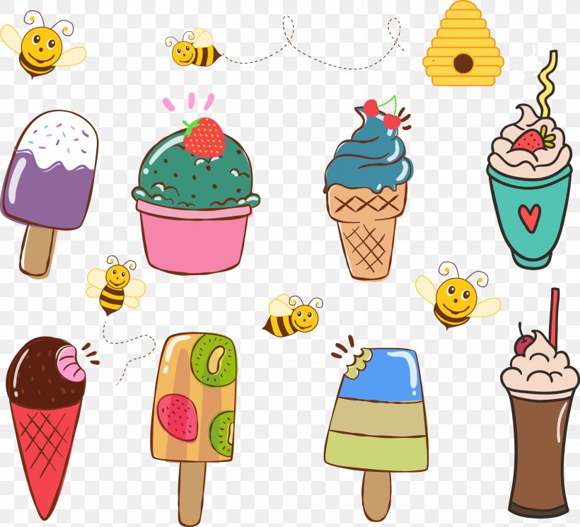 Ice Cream Cone Milkshake Chocolate Ice Cream, PNG, 2082x1892px, Ice Cream, Cake, Chocolate Ice Cream, Cream, Dairy Product Download Free