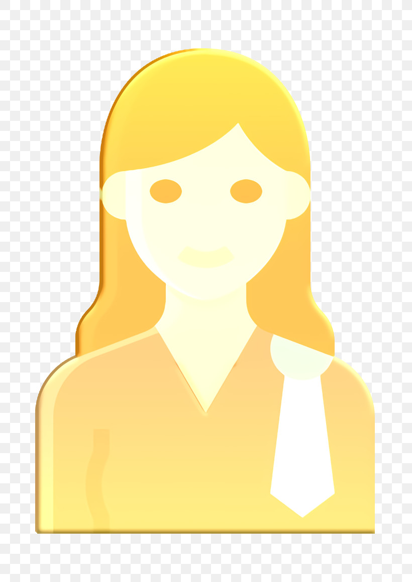 Lawyer Icon Occupation Woman Icon, PNG, 808x1156px, Lawyer Icon, Face, Head, Occupation Woman Icon, Yellow Download Free