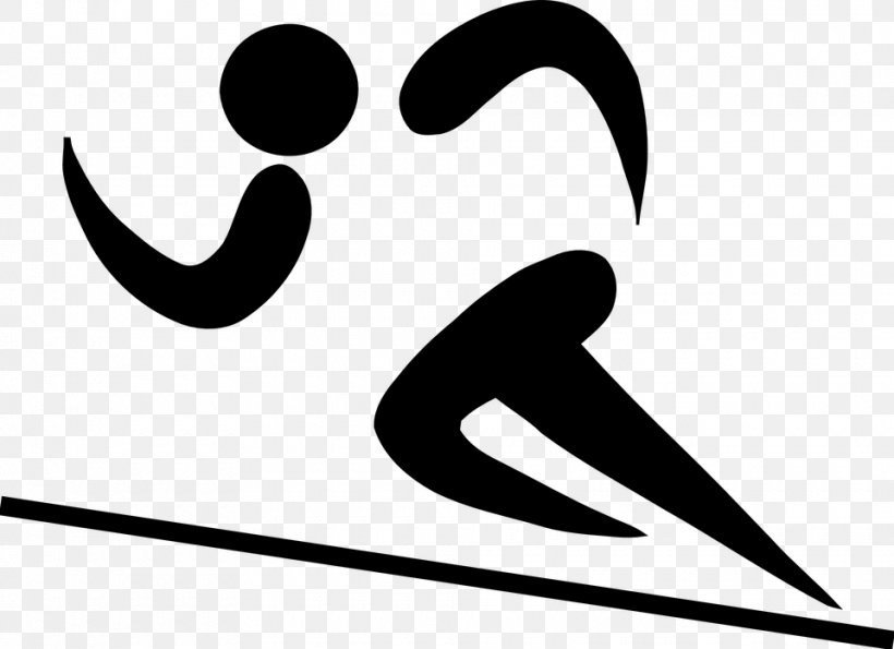 Running Racing Track And Field Athletics Symbol Sprint, PNG, 960x697px, Running, Automotive Decal, Blackandwhite, Coloring Book, Duathlon Download Free