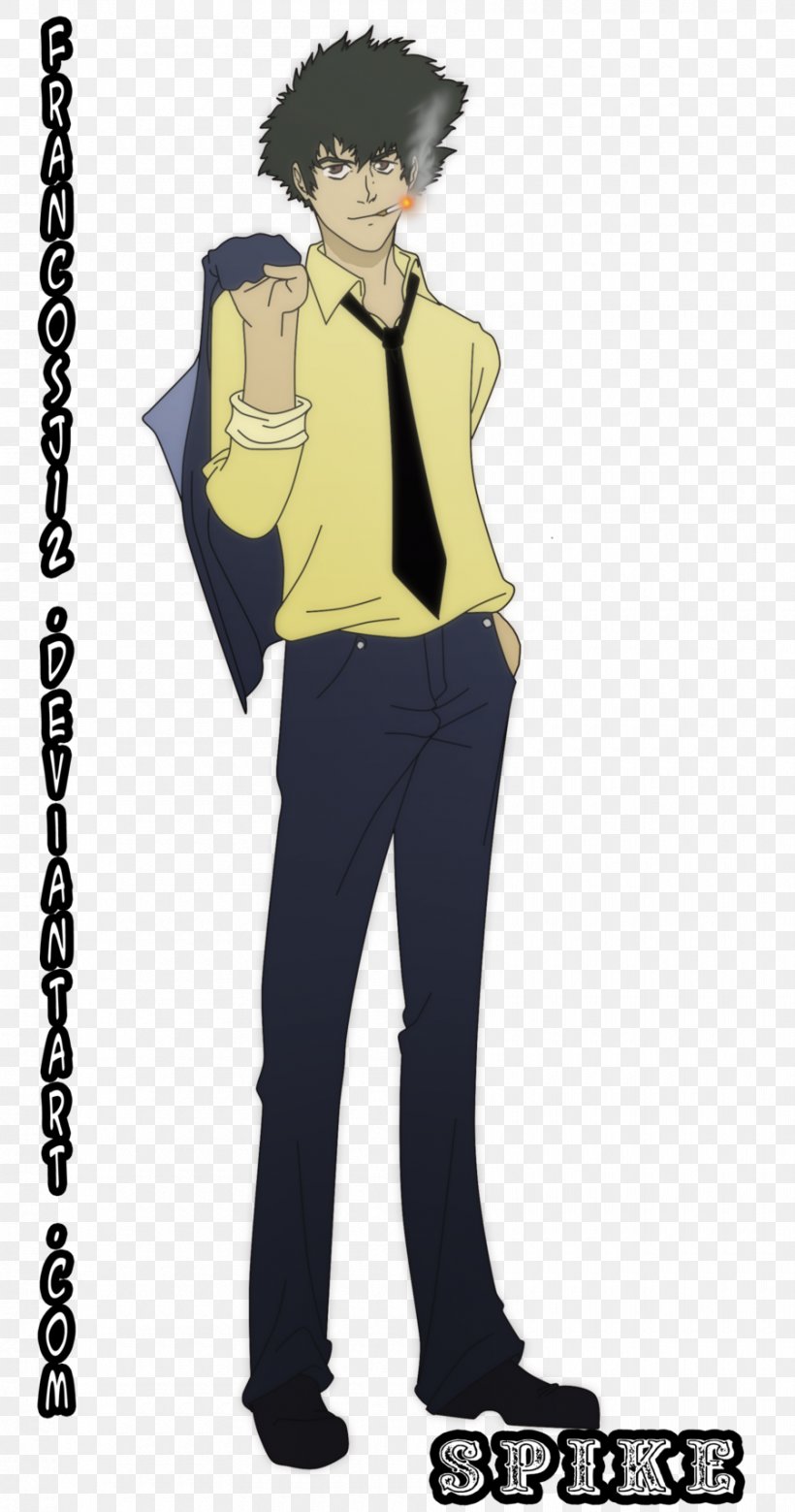 Spike Spiegel Character Fan Art, PNG, 900x1712px, Watercolor, Cartoon, Flower, Frame, Heart Download Free