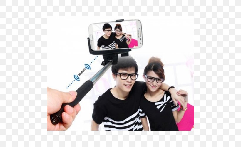 Selfie Stick Bluetooth Monopod Smartphone, PNG, 500x500px, Selfie Stick, Asus Zenfone, Asus Zenfone Selfie, Bluetooth, Camera Accessory Download Free