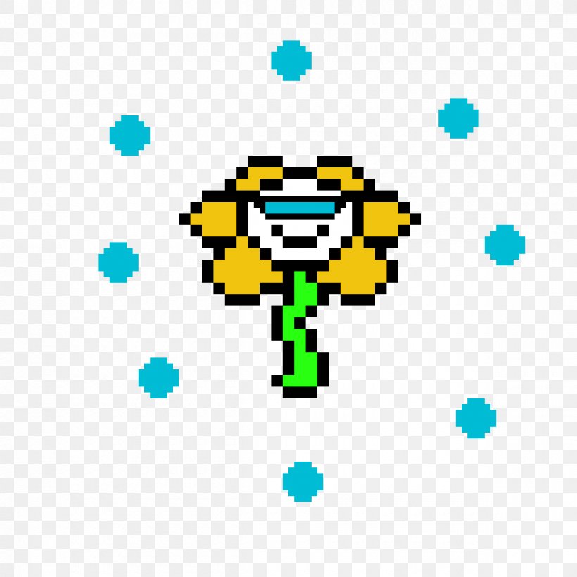 Undertale Flowey Sprite EarthBound Image, PNG, 1200x1200px, Undertale, Antagonist, Character, Drawing, Earthbound Download Free