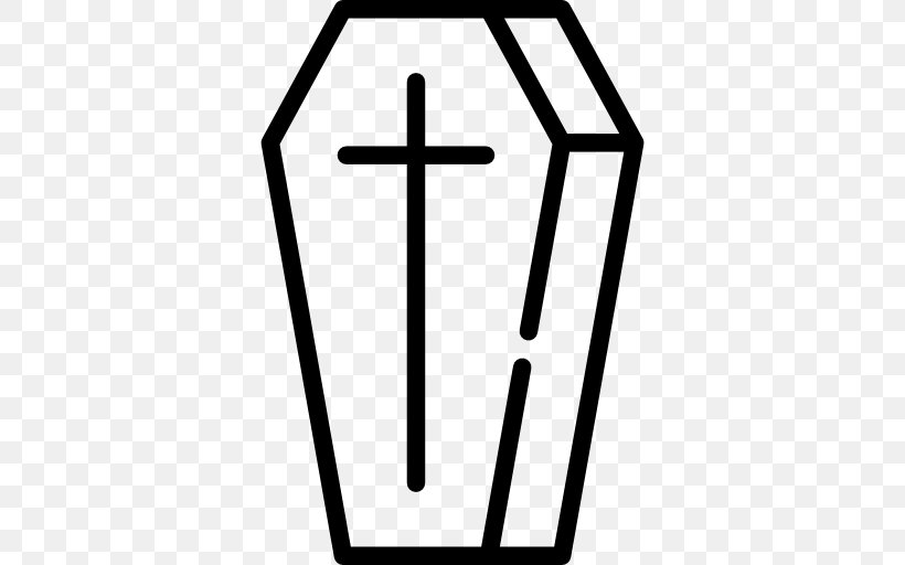 Coffin Clip Art, PNG, 512x512px, Coffin, Area, Black And White, Death, Drawing Download Free