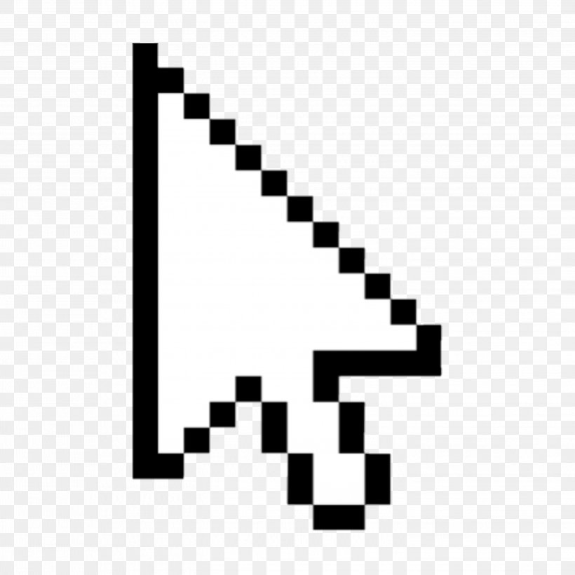 Computer Mouse Pointer Cursor Transparency Clip Art, PNG, 2896x2896px, Computer Mouse, Area, Black, Black And White, Brand Download Free