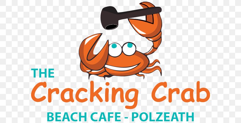 Cracking Crab Polzeath Logo Restaurant, PNG, 620x419px, Crab, Brand, Cafe, Cartoon, Chef Download Free
