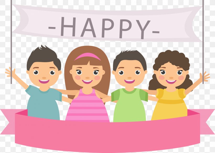 Friendship Day Love Illustration, PNG, 1457x1036px, Friendship Day, Area, Cartoon, Child, Communication Download Free
