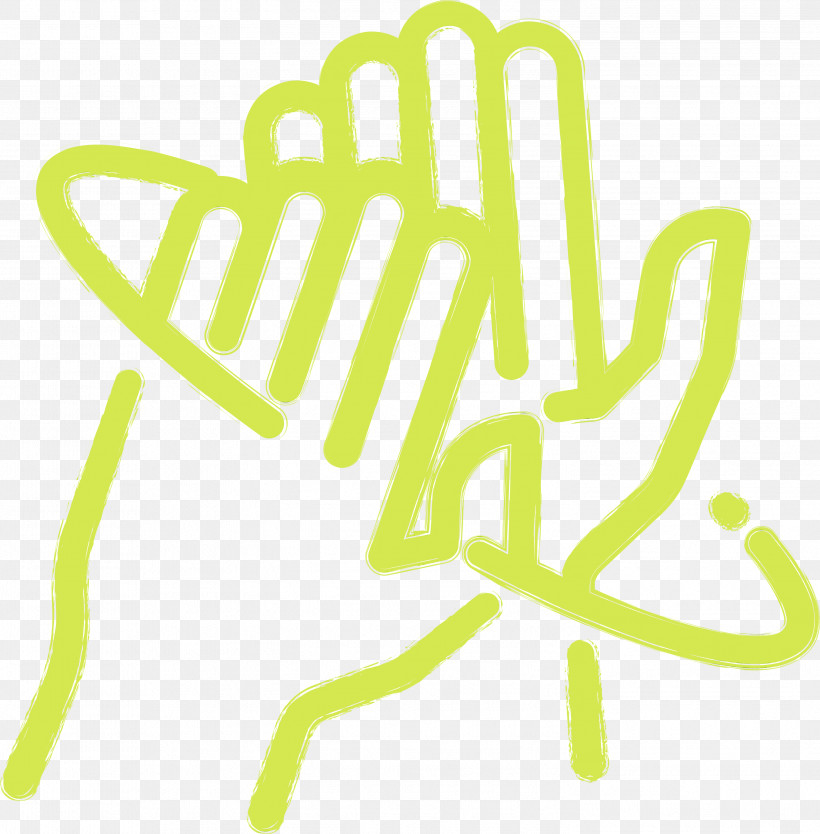 Green Yellow Line Font Logo, PNG, 2948x3000px, Corona Virus Disease, Cleaning Hand, Green, Line, Logo Download Free