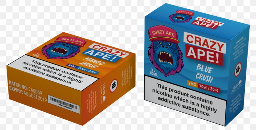 Slush Electronic Cigarette Aerosol And Liquid Ape Box, PNG, 1024x522px, Slush, Air Conditioning, Ape, Blue Raspberry Flavor, Box Download Free