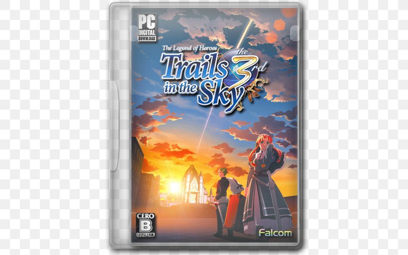 The Legend Of Heroes: Trails In The Sky The 3rd The Legend Of Heroes: Trails Of Cold Steel II Trails – Erebonia Arc Akiba's Trip: Undead & Undressed Personal Computer, PNG, 512x512px, Personal Computer, Dvd, Film, Game, Legend Of Heroes Download Free