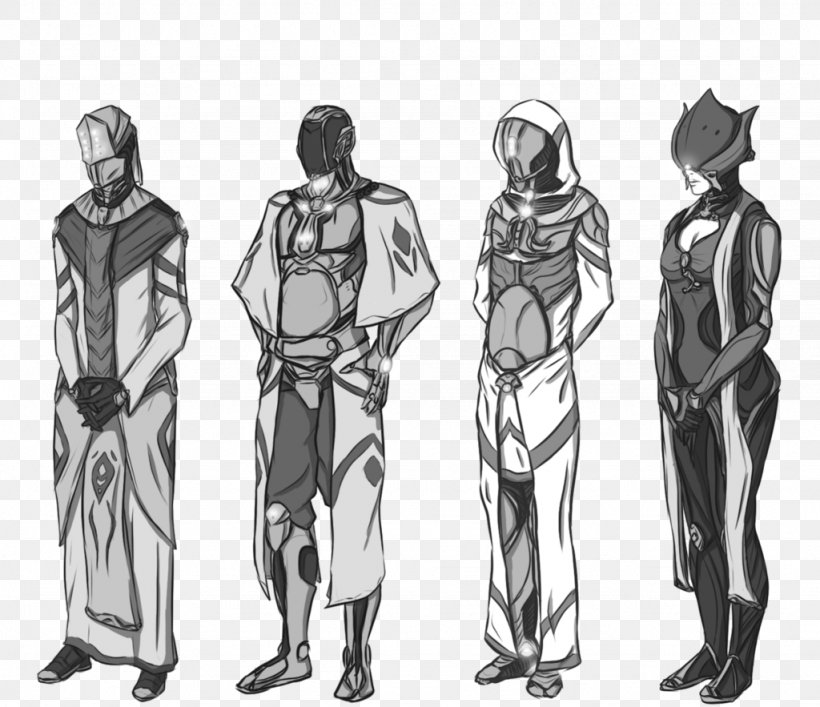 Warframe Art Drawing Sketch, PNG, 1024x883px, Warframe, Arm, Armour, Art, Black And White Download Free