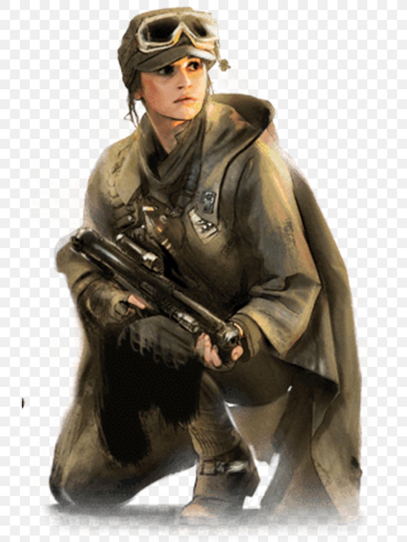 Jyn Erso Rogue One Cassian Andor Chirrut Imwe Star Wars, PNG, 731x1093px, Jyn Erso, Army, Art, Blaster, Cassian Andor Download Free
