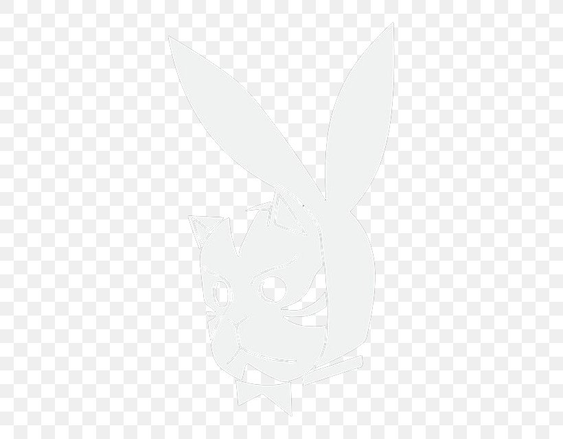 White Font, PNG, 640x640px, White, Black And White, Rabbit, Rabits And Hares, Wing Download Free