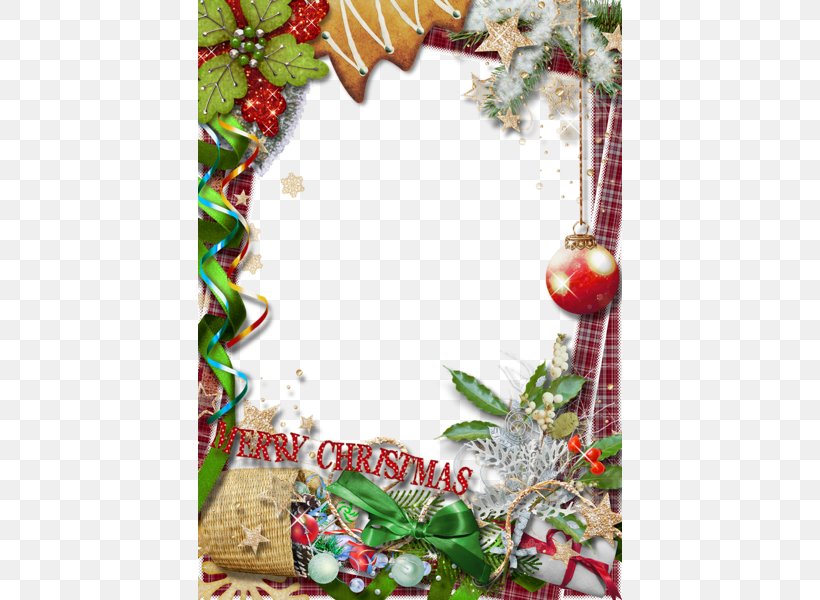 Christmas Picture Frame, PNG, 424x600px, Christmas, Christmas Decoration, Christmas Ornament, Craft, Decor Download Free