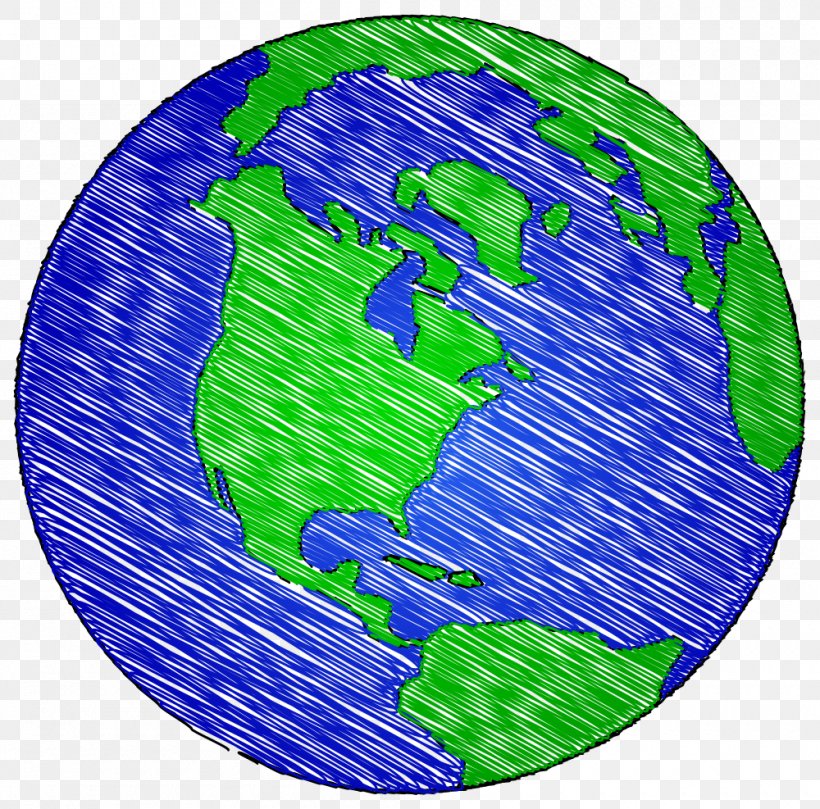 Earth Drawing Vector Graphics Clip Art Sketch, PNG, 1000x987px, Earth, Drawing, Electric Blue, Globe, Green Download Free