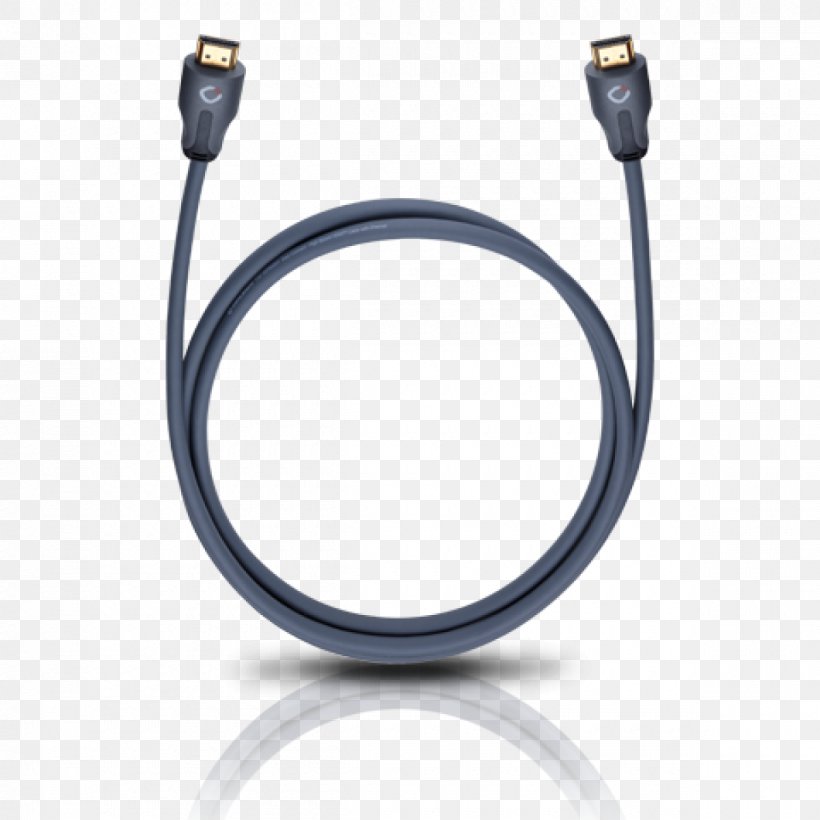 HDMI Electrical Cable Ethernet Electrical Connector Mobile High-Definition Link, PNG, 1200x1200px, Hdmi, Cable, Coaxial Cable, Color Depth, Data Transfer Cable Download Free