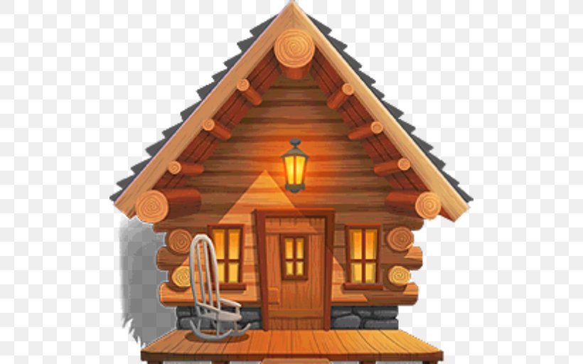 Log Cabin Cottage Clip Art, PNG, 512x512px, Log Cabin, Building, Cottage, Facade, Home Download Free