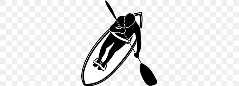Standup Paddleboarding Clip Art, PNG, 261x297px, Paddleboarding, Black And White, Blog, Boat, Canoe Paddle Strokes Download Free