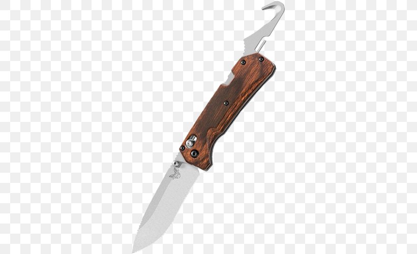Bowie Knife Hunting & Survival Knives Benchmade Pocketknife, PNG, 500x500px, Bowie Knife, Benchmade, Blade, Cold Weapon, Cpm S30v Steel Download Free
