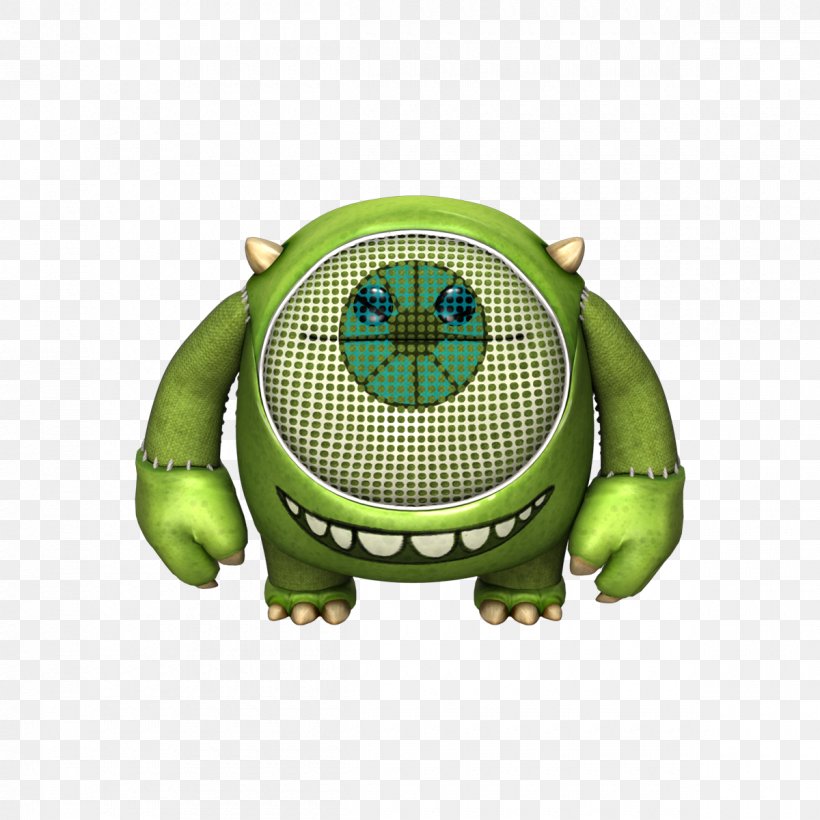 LittleBigPlanet Karting LittleBigPlanet 3 PlayStation 3 Mike Wazowski, PNG, 1200x1200px, Littlebigplanet Karting, Cartoon Violence, Green, Littlebigplanet, Littlebigplanet 3 Download Free