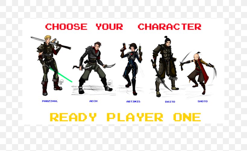 Ready Player One Samantha Evelyn Cook Wade Owen Watts Daito Helen Harris, PNG, 671x503px, Ready Player One, Action Figure, Book, Character, Crew Download Free
