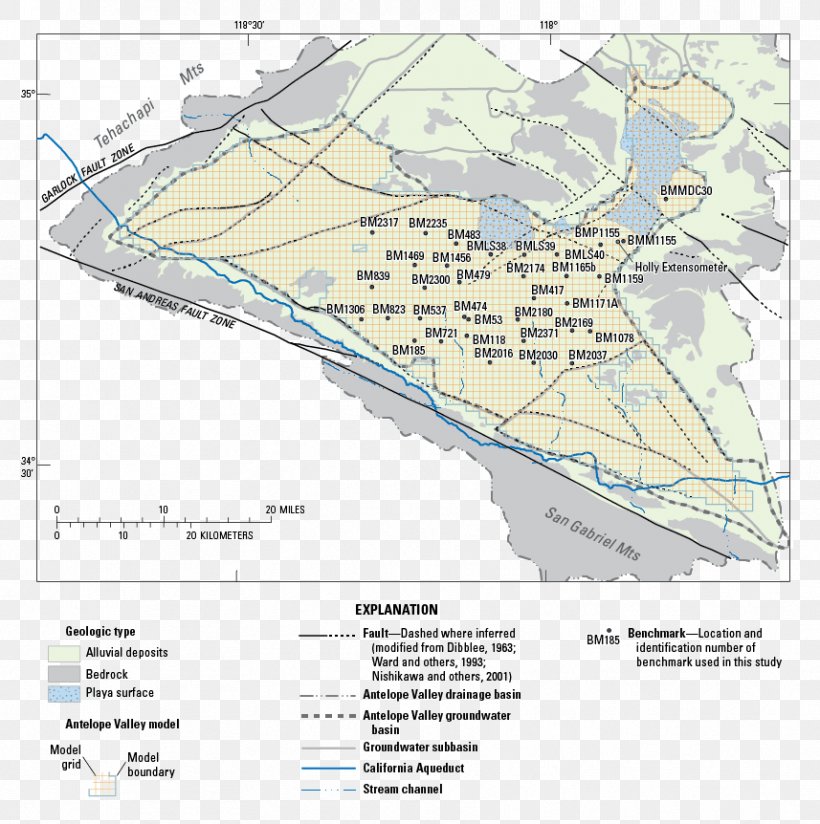 Water Table Antelope Valley Water Resources Groundwater Subsidence, PNG, 857x862px, Water Table, Area, Diagram, Drainage Basin, Elevation Download Free