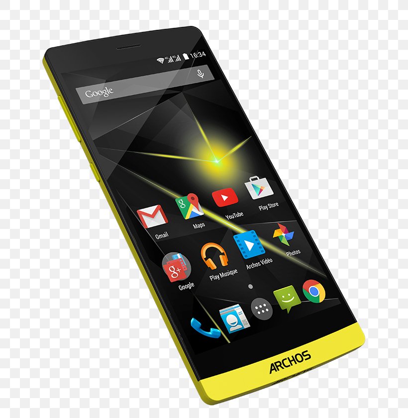 Archos Smartphone Telephone Android Secure Digital, PNG, 800x840px, Archos, Android, Android Lollipop, Cellular Network, Communication Device Download Free